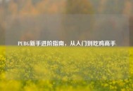 PUBG新手进阶指南，从入门到吃鸡高手