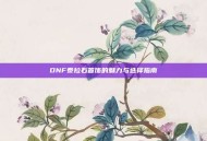 DNF泰拉石首饰的魅力与选择指南