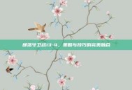部落守卫战13-4，策略与技巧的完美融合