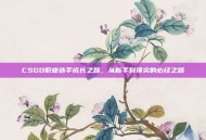 CSGO职业选手成长之路，从新手到顶尖的必经之路