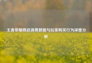 王者荣耀商店消费数据与玩家购买行为深度分析