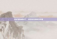 DNF魔法盾补丁，游戏安全的新守护者