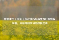 绝地求生（PUBG）实战技巧与高考百日冲刺双攻略，从游戏到学习的终极逆袭