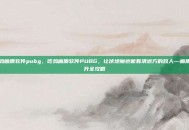 吃鸡画质软件pubg，吃鸡画质软件PUBG，让伏地魔也能看清远方的敌人—画质提升全攻略