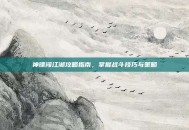 神镖闯江湖攻略指南，掌握战斗技巧与策略