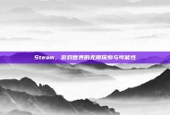 Steam，游戏世界的无限探索与可能性