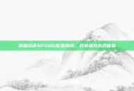 荣耀战魂与PUBG配置指南，打造极致游戏体验