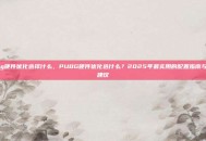 pubg硬件优化选择什么，PUBG硬件优化选什么？2025年最实用的配置指南与避坑建议