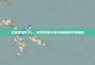 王者荣耀KPL，竞技荣耀与电竞激情的完美融合