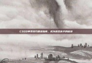 CSGO单卖技巧精进指南，成为游戏高手的秘诀