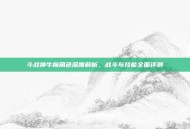 斗战神牛魔角色深度解析，战斗与技能全面评测