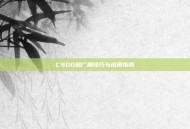 CSGO超广角技巧与应用指南