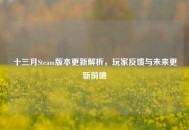 十三月Steam版本更新解析，玩家反馈与未来更新前瞻