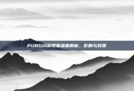 PUBG闪屏现象深度解析，影响与对策