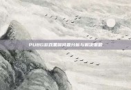 PUBG游戏黑屏问题分析与解决策略