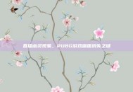 直播幽灵现象，PUBG游戏画面消失之谜