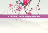 CF防T策略，保卫你的游戏世界安全指南