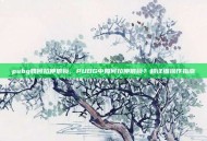 pubg如何拉伸倍镜，PUBG中如何拉伸倍镜？超详细操作指南