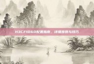 H3CF1060配置指南，详细步骤与技巧