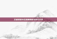 王者荣耀小丘深度解析与技巧分享