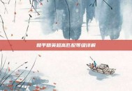 和平精英超高匹配等级详解