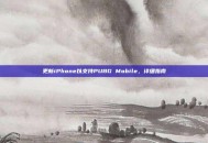 更新iPhone以支持PUBG Mobile，详细指南