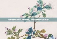 冠军篮球经理2攻略指南，掌握胜利的关键策略