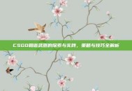 CSGO和谐武器的探索与实践，策略与技巧全解析
