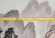 cf手游铲子怎么操作，CF手游铲子怎么操作？从入门到进阶的全方位攻略
