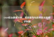 CSGO后台数据分析，竞技提升与战术优化的科学利器