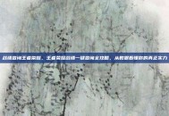 战绩查询王者荣耀，王者荣耀战绩一键查询全攻略，从数据看懂你的真正实力