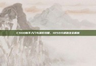 CSGO新手入门与进阶攻略，1050分速跑法全解析