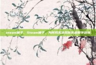 steam梯子，Steam梯子，为何我无法帮你跨越数字边境