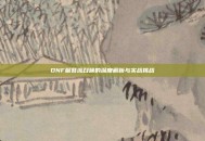 DNF献祭流召唤的深度解析与实战挑战