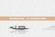 提升逆战游戏性能，DLL文件的安装与应用