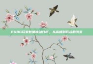 PUBG玩家数量波动分析，从高峰到低谷的演变
