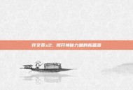 符文页x2: 揭开神秘力量的新篇章