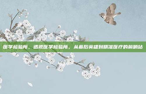 医学检验所,透视医学检验所,从幕后英雄到精准医疗的前哨站