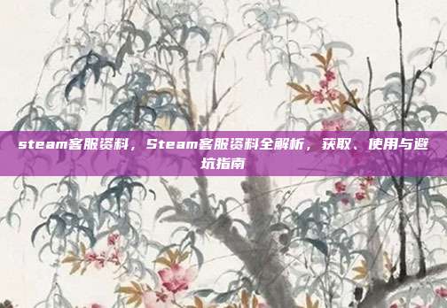 steam客服资料,Steam客服资料全解析,获取、使用与避坑指南