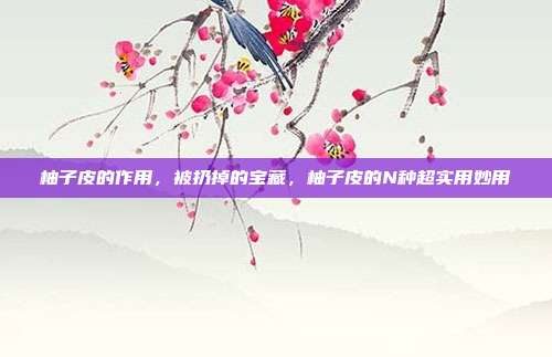 柚子皮的作用,被扔掉的宝藏,柚子皮的N种超实用妙用