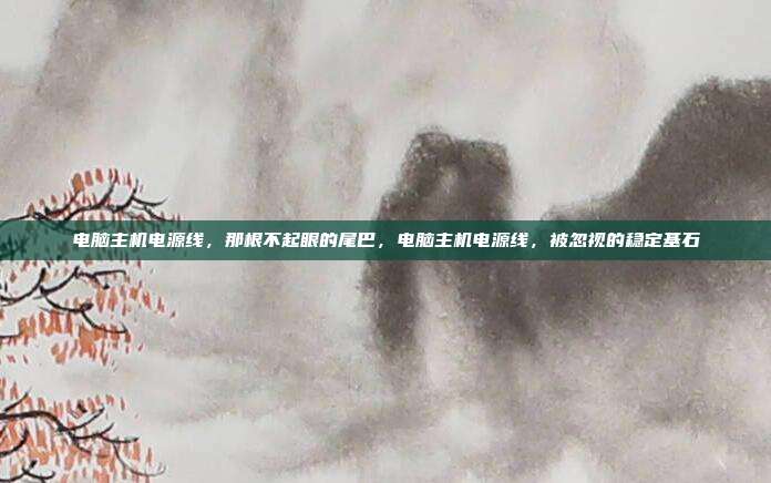 电脑主机电源线,那根不起眼的尾巴,电脑主机电源线,被忽视的稳定基石
