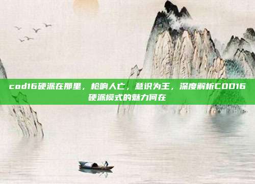 cod16硬派在那里,枪响人亡,意识为王,深度解析COD16硬派模式的魅力何在