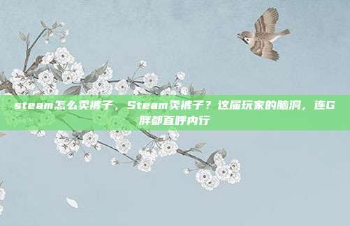 steam怎么卖裤子,Steam卖裤子?这届玩家的脑洞,连G胖都直呼内行