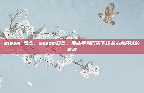 steam 怨念,Steam怨念,那些年我们买下却从未点开过的游戏
