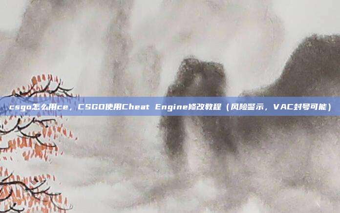 csgo怎么用ce,CSGO使用Cheat Engine修改教程(风险警示,VAC封号可能)
