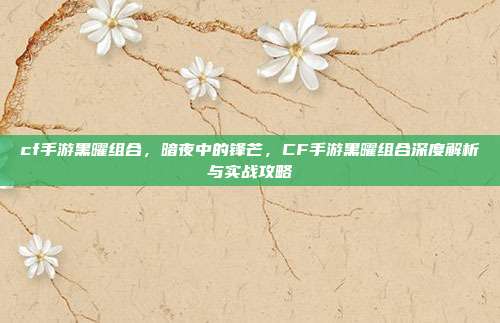 cf手游黑曜组合,暗夜中的锋芒,CF手游黑曜组合深度解析与实战攻略