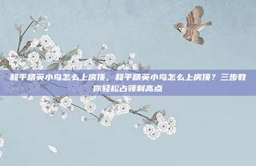 和平精英小鸟怎么上房顶,和平精英小鸟怎么上房顶?三步教你轻松占领制高点