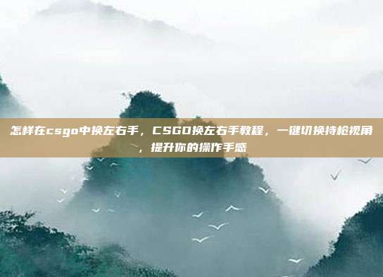 怎样在csgo中换左右手,CSGO换左右手教程,一键切换持枪视角,提升你的操作手感