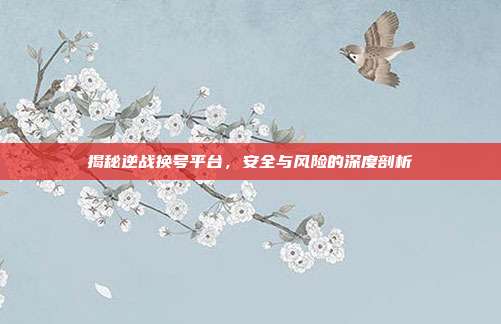 揭秘逆战换号平台,安全与风险的深度剖析