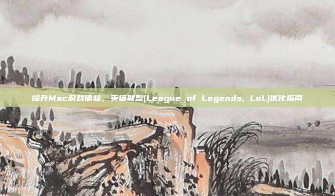提升Mac游戏体验,英雄联盟(League of Legends, LoL)优化指南